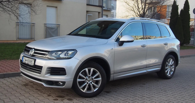 Volkswagen Touareg cena 64500 przebieg: 345000, rok produkcji 2012 z Świdnica małe 379